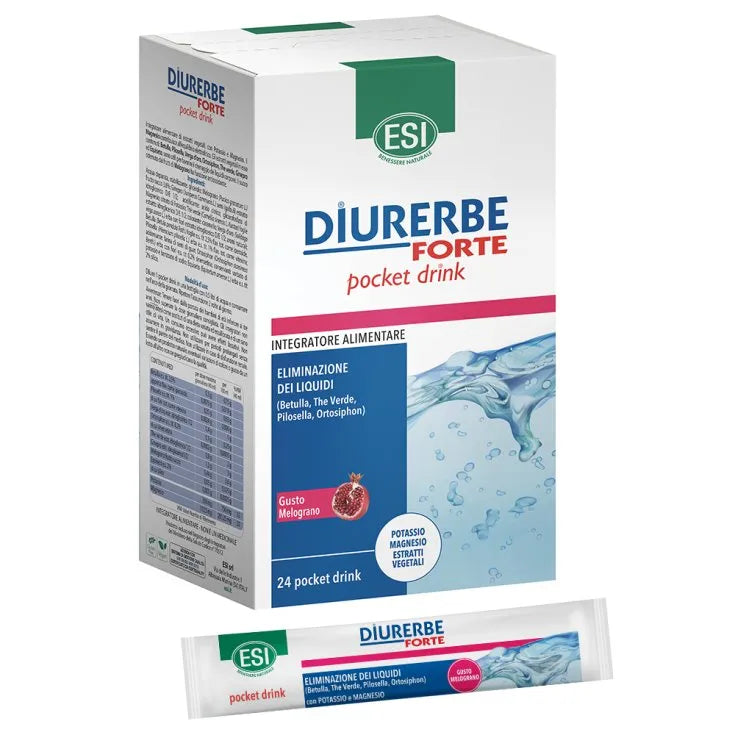 Esi - Diurerbe Forte Pocket Drink - GOLDFARMACI