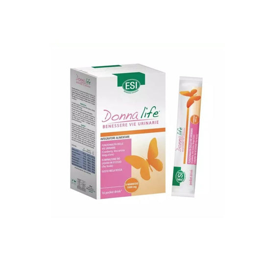 Esi - Donna Life Pocket Drinks - Urinary Tract Health - GOLDFARMACI