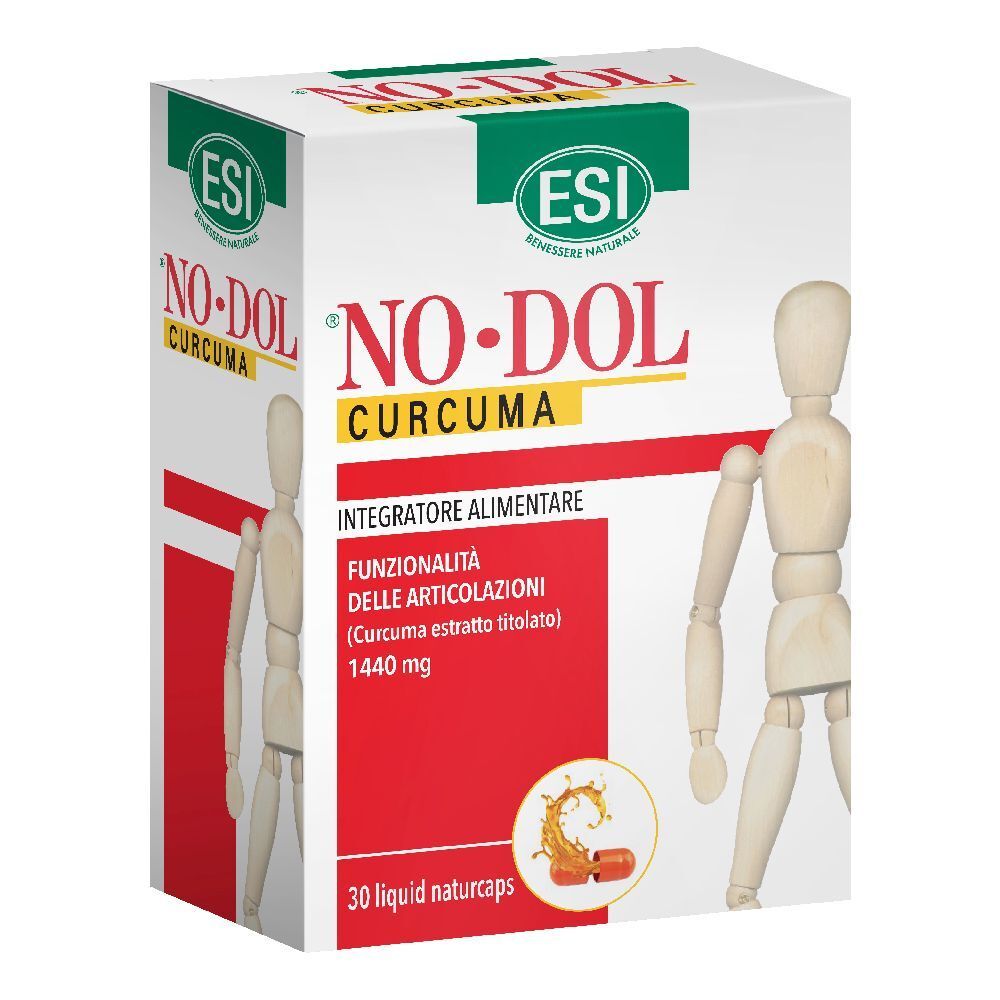 ESI No-Dol Curcuma 30 Liquid Naturcaps