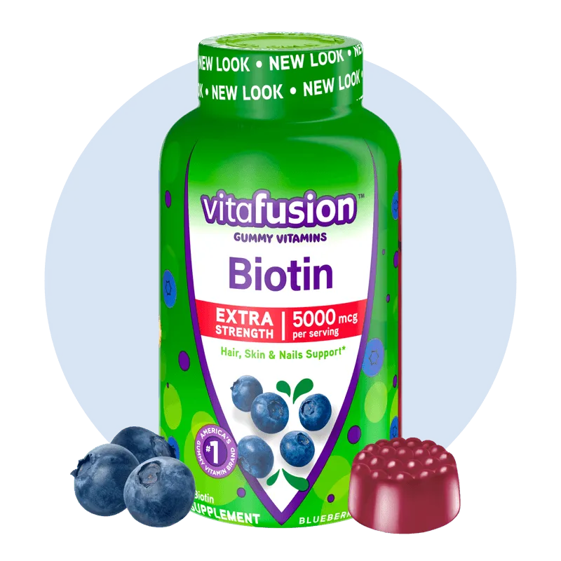 Vitafusion - Extra Strength Biotin 5000mcg - GOLDFARMACI