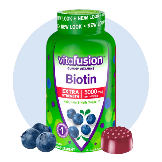 Vitafusion - Extra Strength Biotin 5000mcg - GOLDFARMACI