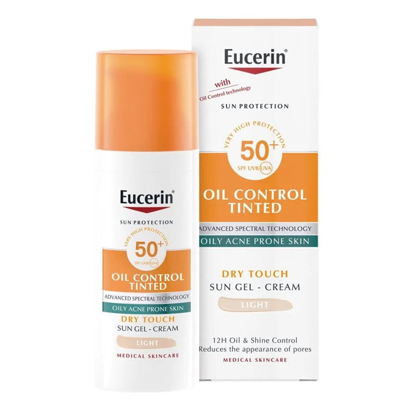Eucerin - Sun Face Oil Control Tinted SPF 50+