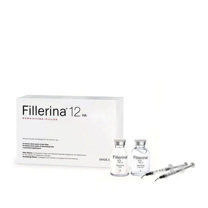 Fillerina - 12HA Intensive Treatment Grade 3 + Facial Cleansing Mousse - GOLDFARMACI