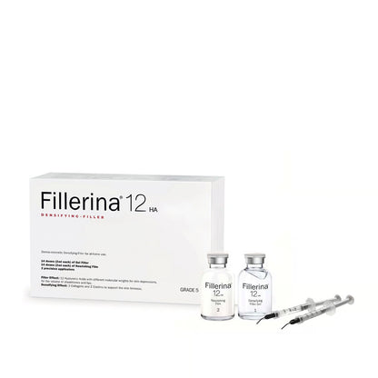 Fillerina - 12HA Intensive Treatment Grade 5 + Facial Cleansing Mousse - GOLDFARMACI