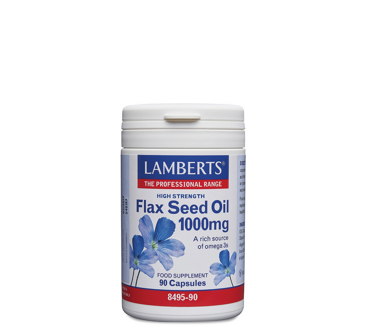 Lamberts Flax Seed Oil 1000 mg, 90 capsules