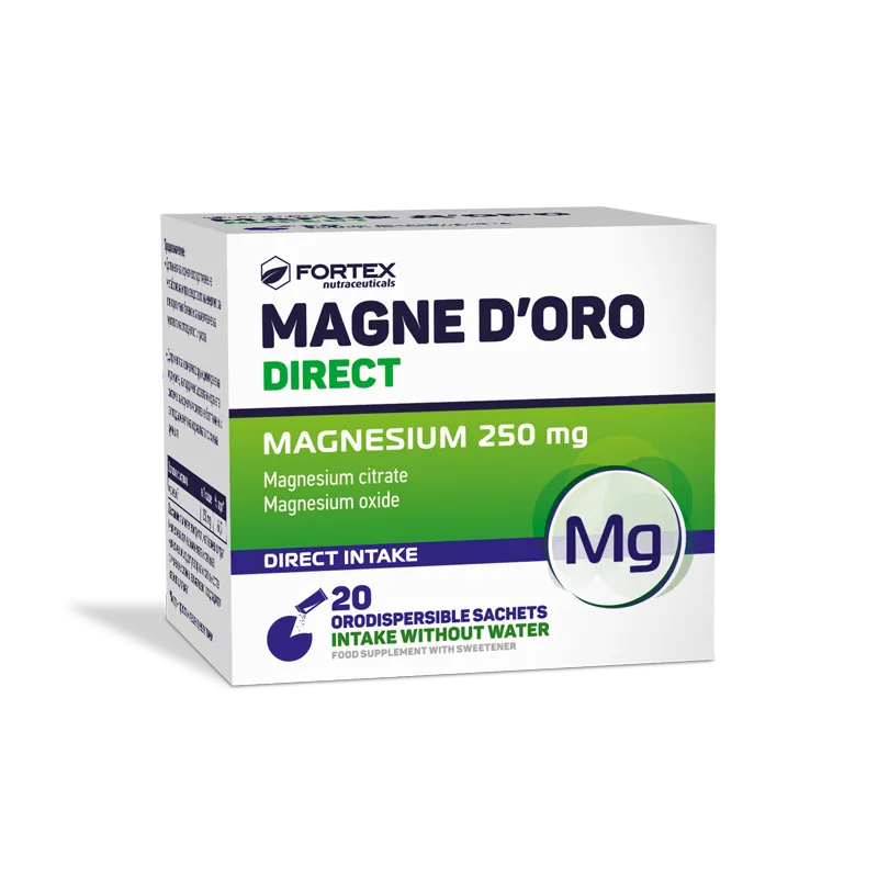 Fortex - Magne D'oro Direct x20 sachets - GOLDFARMACI