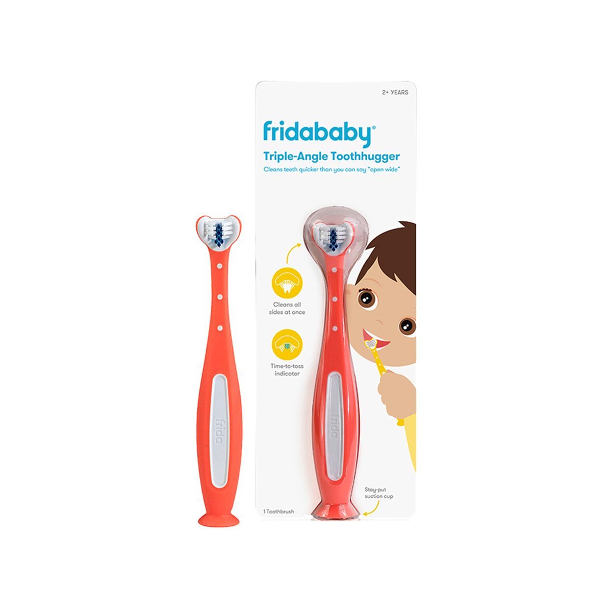 Frida Baby - Triple Angle Toothhugger Toothbrush 2y+ — colour view 3