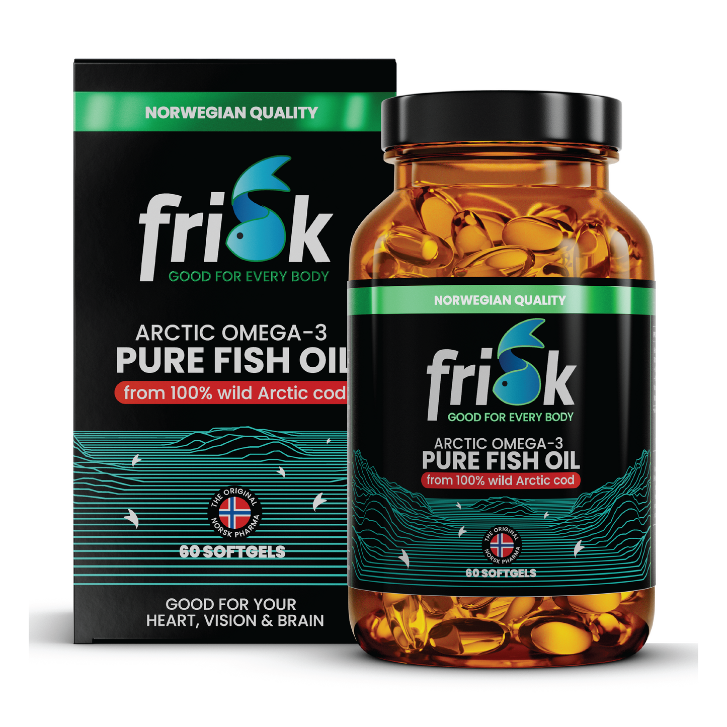 Frisk - Arctic Omega-3 Pure Fish Oil