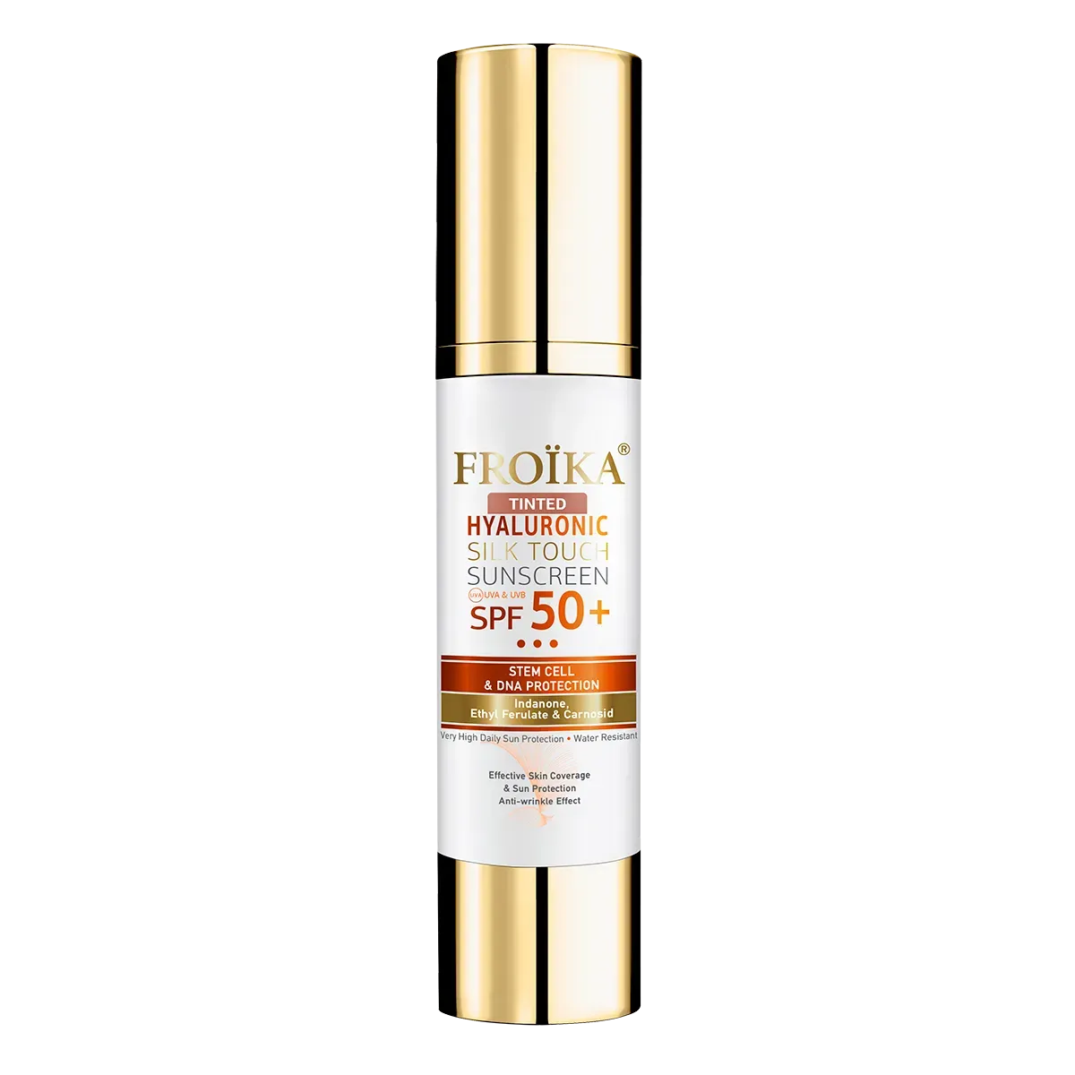 Froika - Hyaluronic Silk Touch Tinted Cream Sunscreen SPF 50+ - GOLDFARMACI