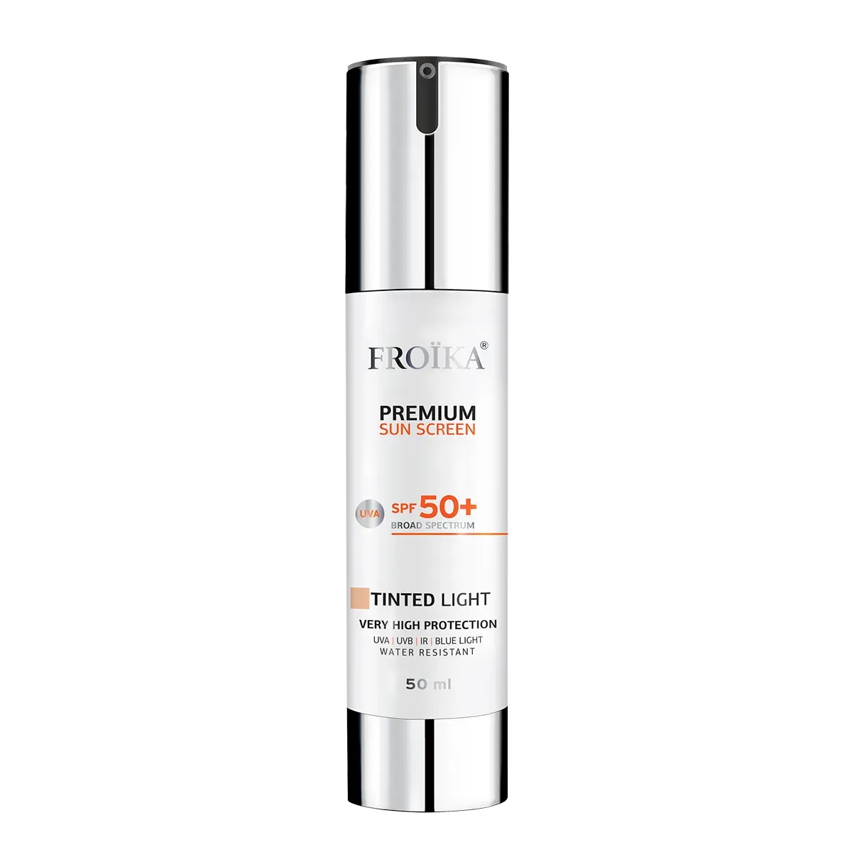 Froika - Premium Sunscreen SPF 50 Tinted Light - GOLDFARMACI