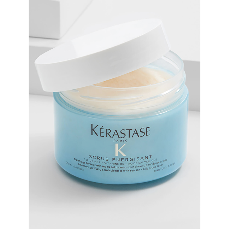 Kérastase Scrub Énergisant — Skrab Pastrues për Lëkurën e Kokës me Yndyrë