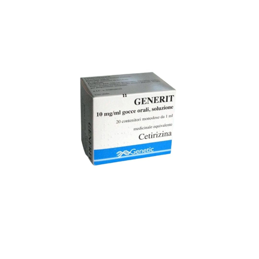 Genetic - Generit 10 mg/ml Oral Drops – 20 Single-Dose Vials