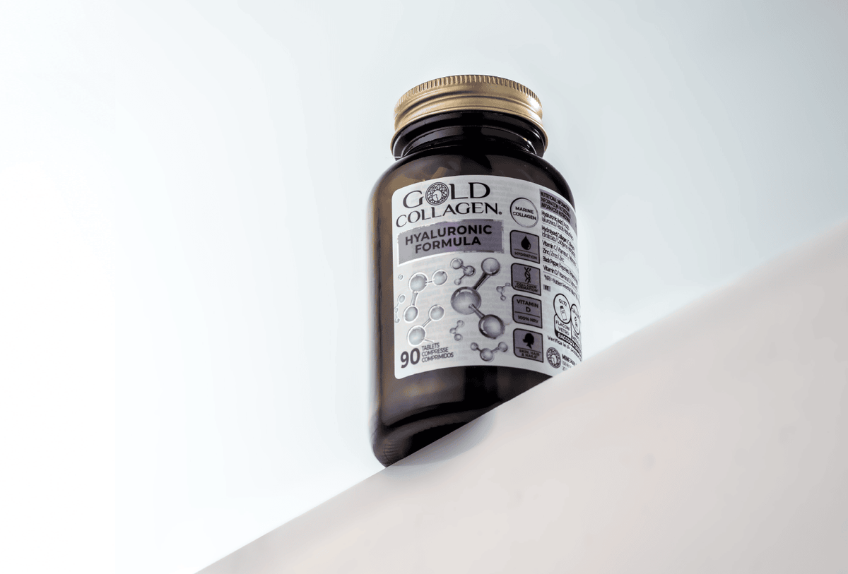 Gold Collagen Hyaluronic Formula - 90 Tablets