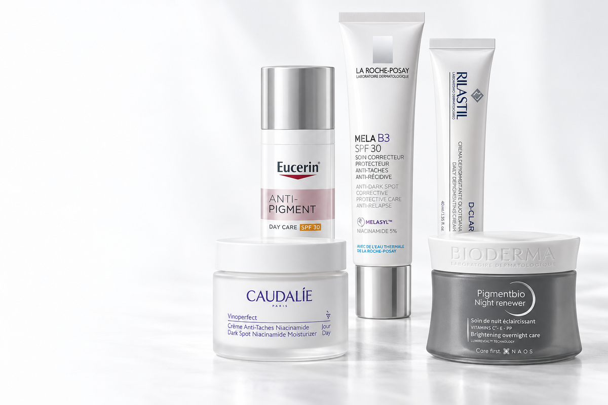 Five selected creams for uneven skin tone