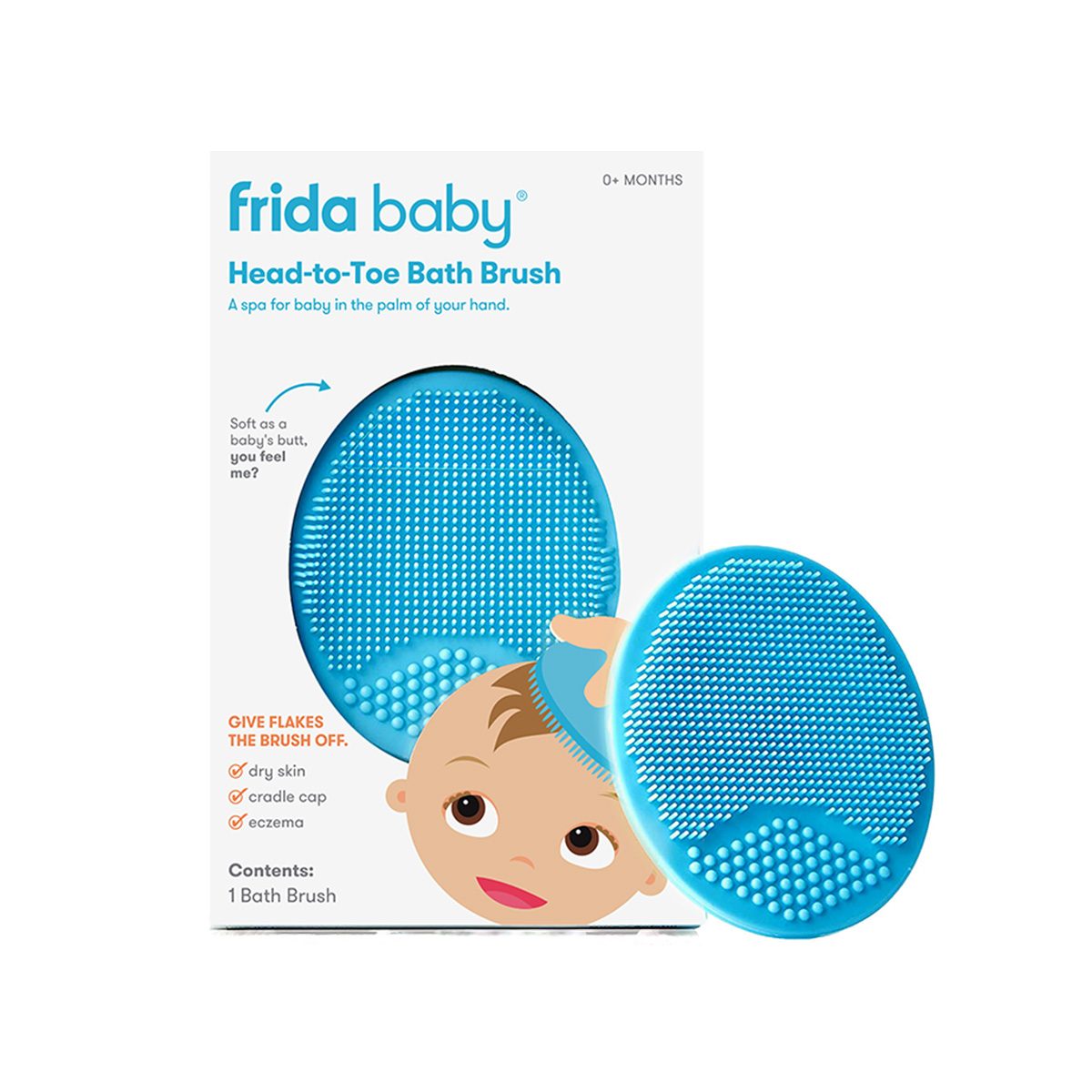 Frida Baby - Bath Silicone Brush 0m+