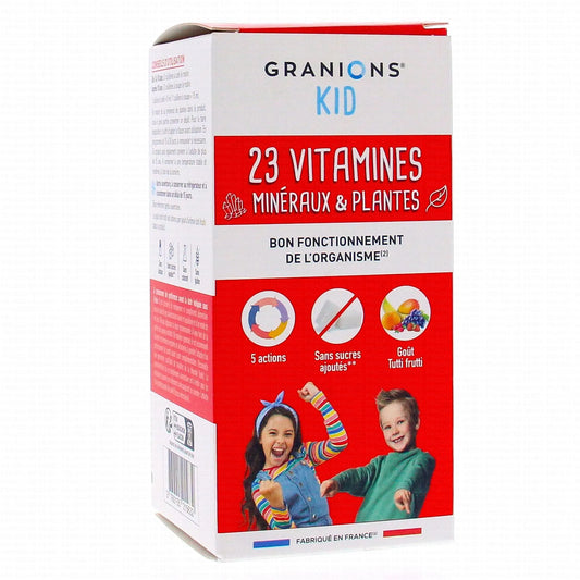Granions - Kid 23 Vitamins Minerals and Plants - GOLDFARMACI