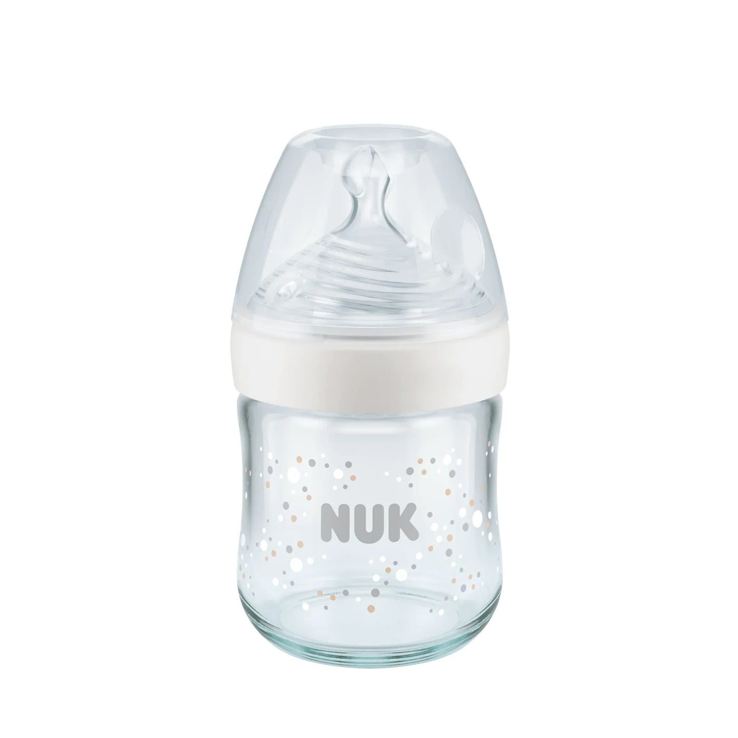 NUK Nature Sense Glass Baby Bottle (0-6 months)