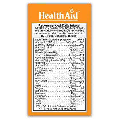 Health Aid - A to Z Multivit - GOLDFARMACI