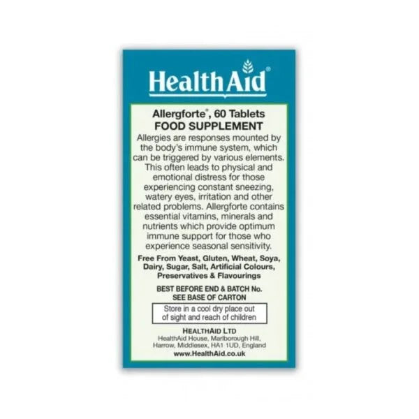 Health Aid - Allergforte - GOLDFARMACI