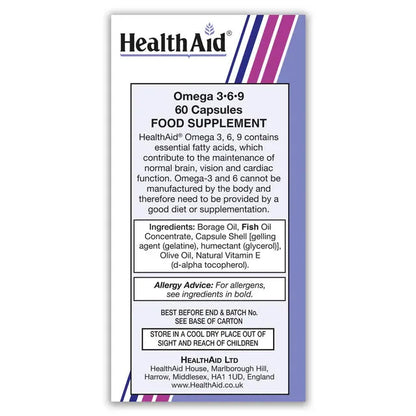 Health Aid - Balanced Omega 3-6-9 - GOLDFARMACI