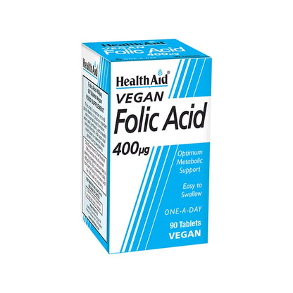 Health Aid - Folic Acid 400µg - GOLDFARMACI