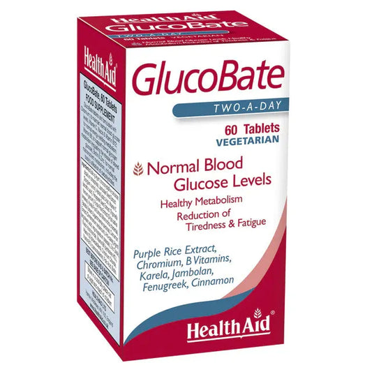 Health Aid - GlucoBate Tablets - GOLDFARMACI