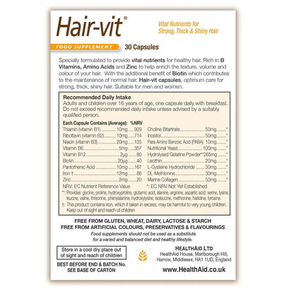 Health Aid - Hair-vit - GOLDFARMACI