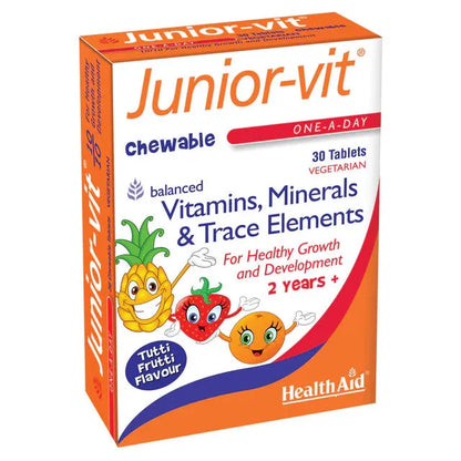 Health Aid - Junior-vit Chewable Tablets - GOLDFARMACI