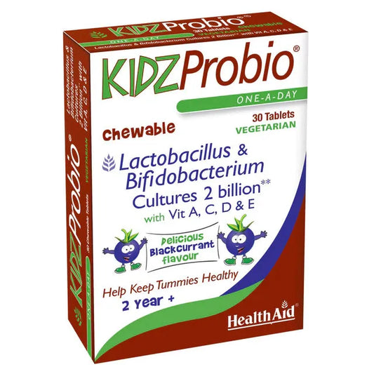 Health Aid - KidzProbio Chewable Tablets - GOLDFARMACI