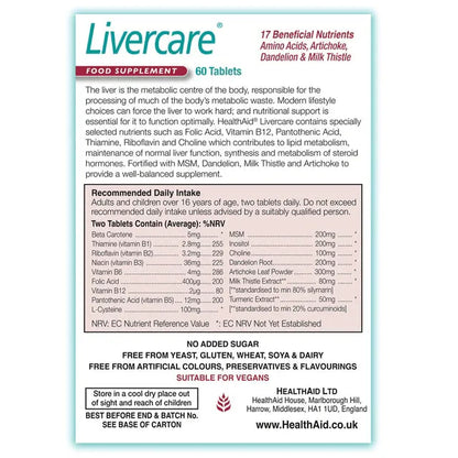 Health Aid - Livercare - GOLDFARMACI