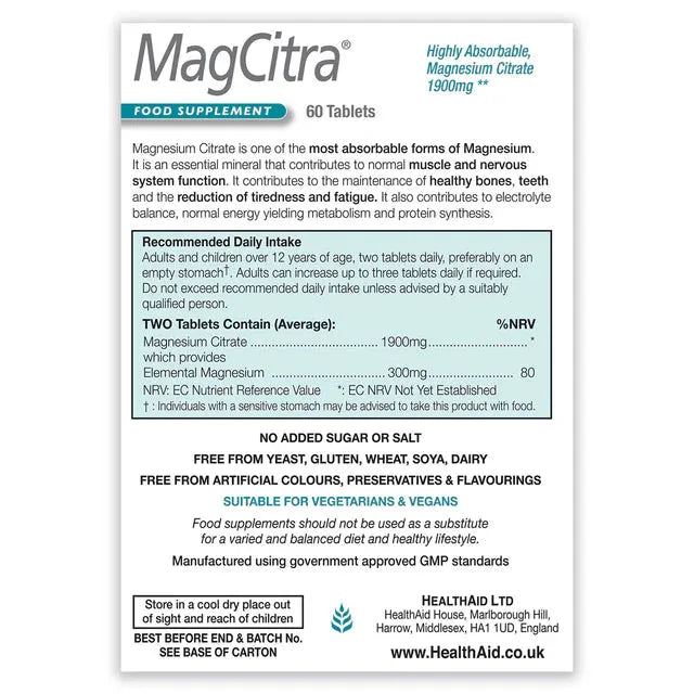 Health Aid - MagCitra - GOLDFARMACI
