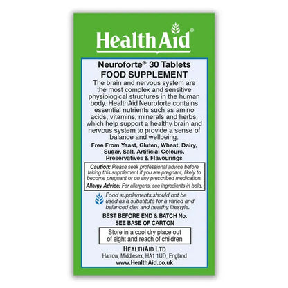 Health Aid - NeuroForte - GOLDFARMACI