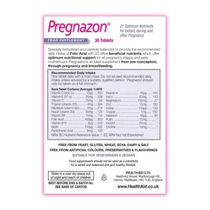 Health Aid - Pregnazon Complete - GOLDFARMACI
