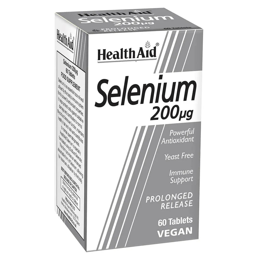 Health Aid - Selenium 200ug - GOLDFARMACI