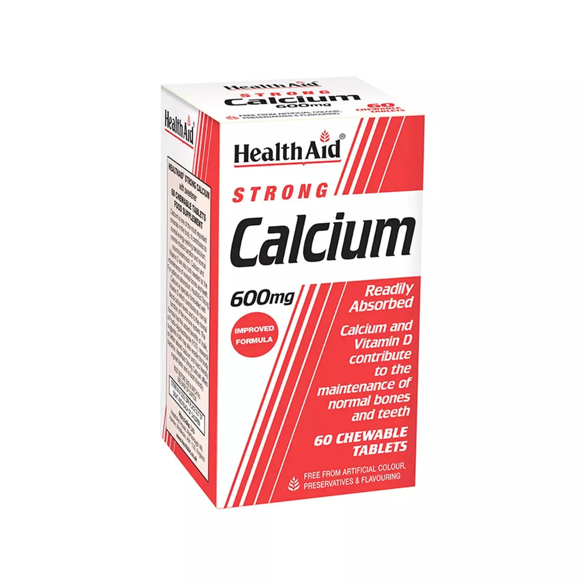 Health Aid - Strong Calcium 600mg - GOLDFARMACI
