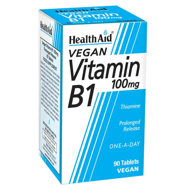 Health Aid - Vitamin B1 100mg (Thiamin) - GOLDFARMACI