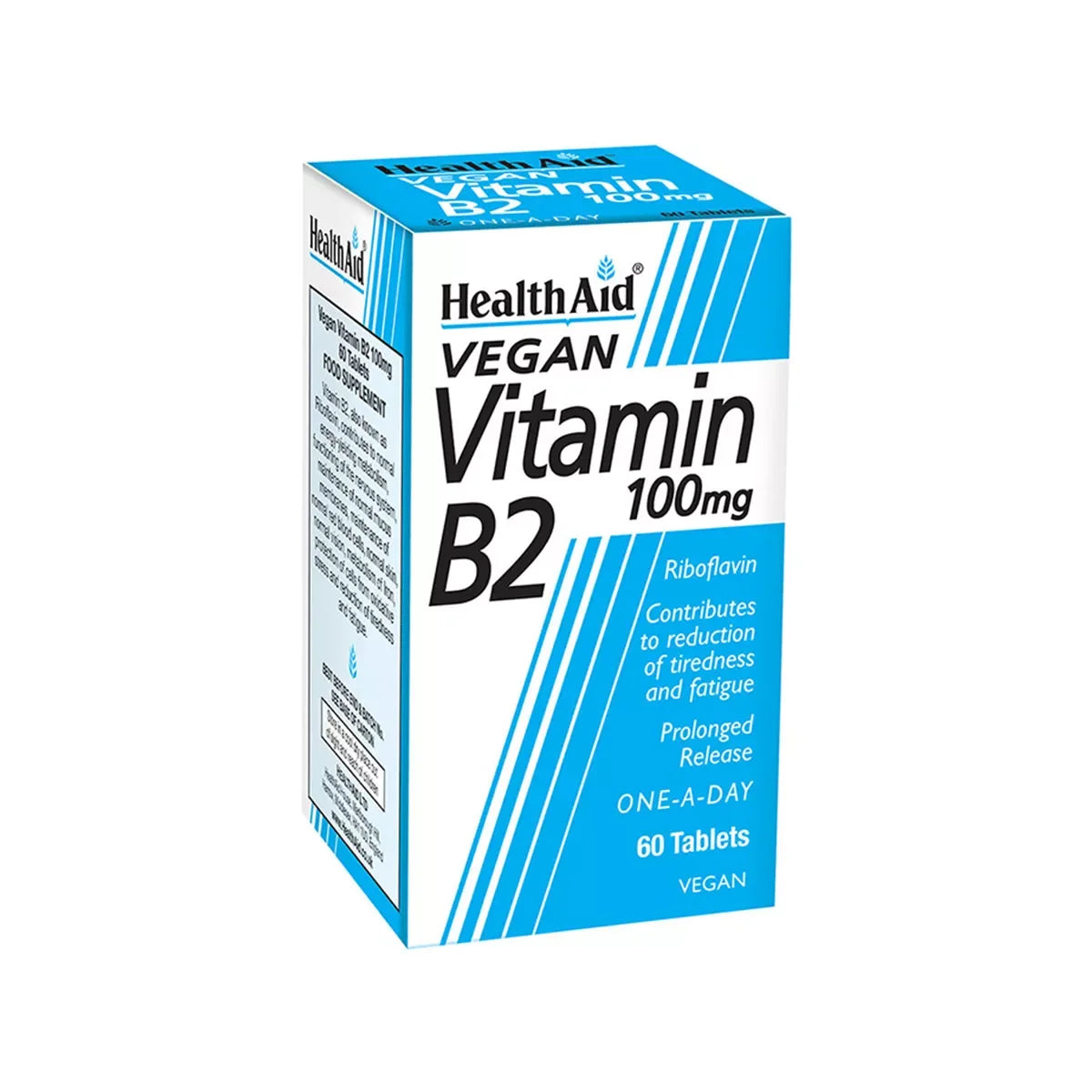 Health Aid - Vitamin B2 100mg (Riboflavin) - GOLDFARMACI