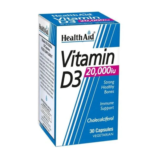 Health Aid - Vitamin D3 20000iu - GOLDFARMACI