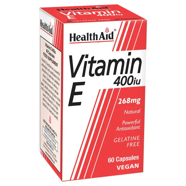 Health Aid - Vitamin E 400iu - GOLDFARMACI