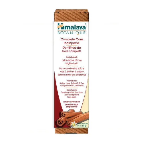 Himalaya - Botanique Complete Care Toothpaste (Cinnamon) - GOLDFARMACI