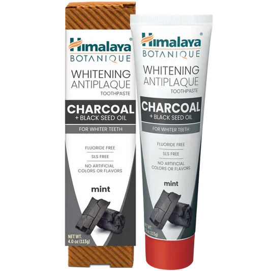 Himalaya - Botanique Whitening Antiplaque Toothpaste Charcoal + Black Seed Oil