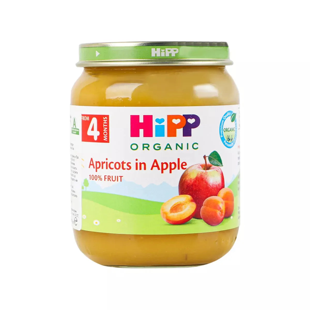 Hipp - Apricots in Apple (4m+) - GOLDFARMACI