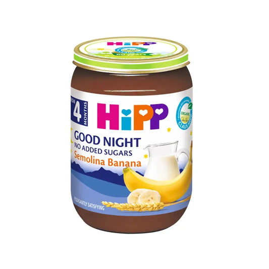 Hipp - Good Night - Banana Semolina (4m+) - GOLDFARMACI