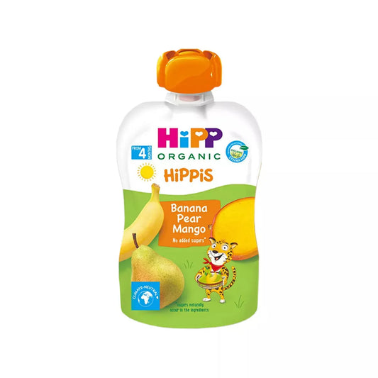 Hipp - HiPPiS Banana, Pear & Mango (4m+) - GOLDFARMACI