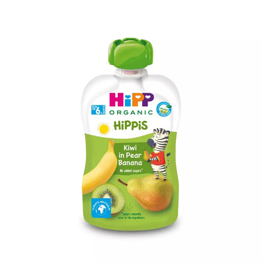 Hipp - HiPPiS Kiwi, Pear & Banana (6m+) - GOLDFARMACI