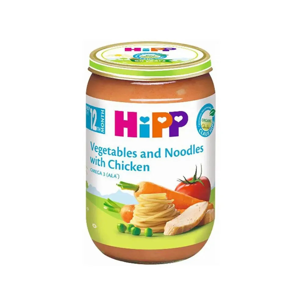 Hipp - Vegetables and Noodles with Chicken (12m+) - GOLDFARMACI