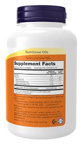 NOW – Pumpkin Seed Oil 1000 mg Softgels