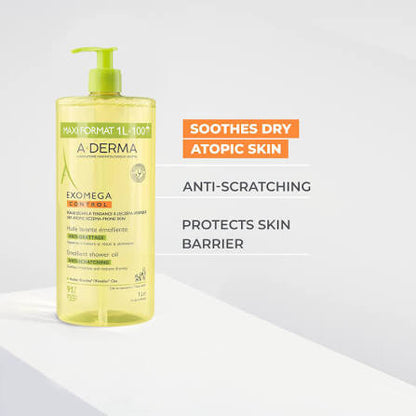 A-Derma - Exomega Control Emollient Cleansing Oil