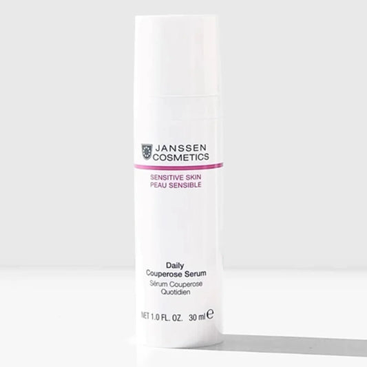Janssen Cosmetics Daily Couperose Serum, serum për fytyrën në paketim.