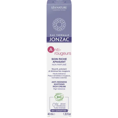 Jonzac - Anti-Redness - Soothing Rich Cream - GOLDFARMACI